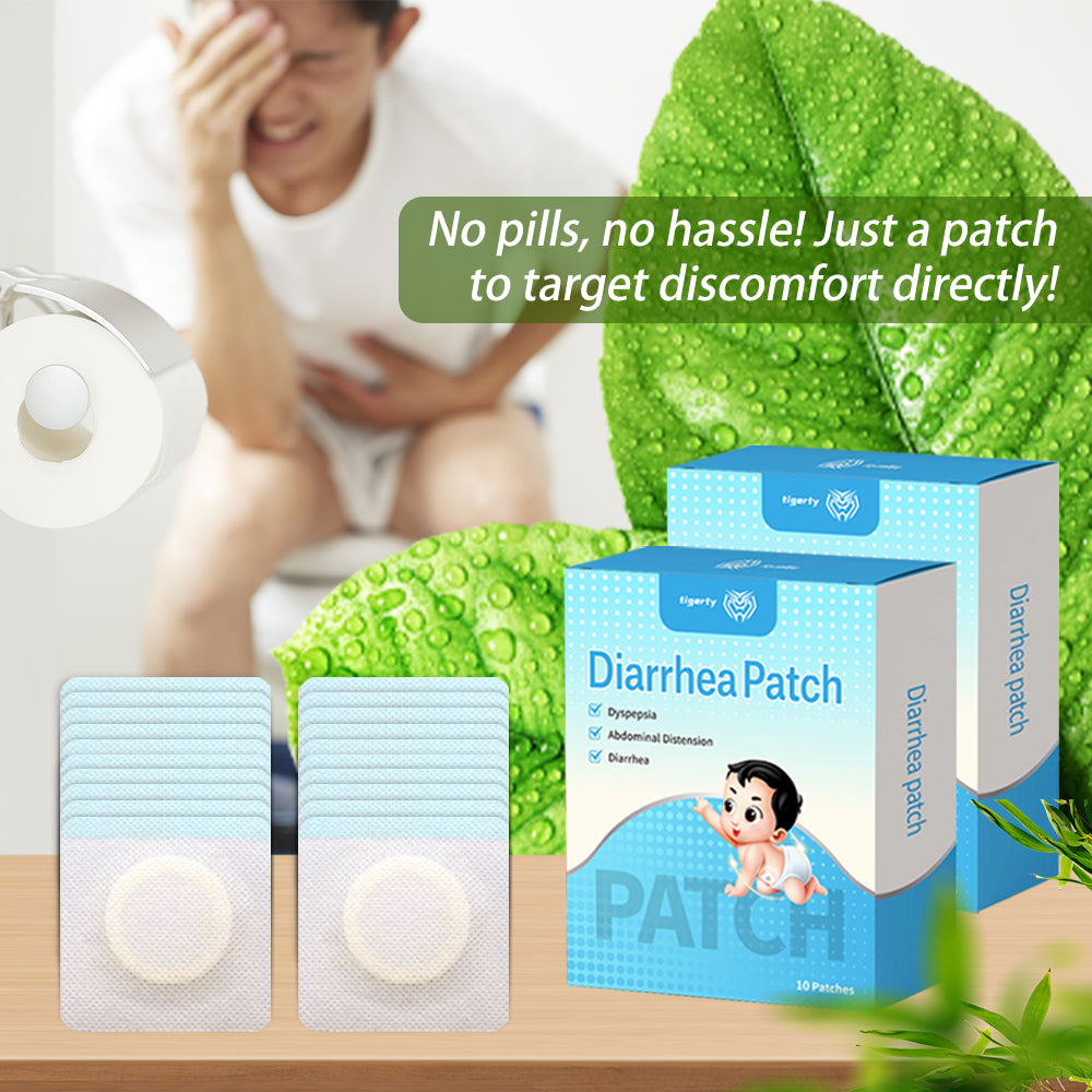 10 tigerty tummy care patches - 1 box