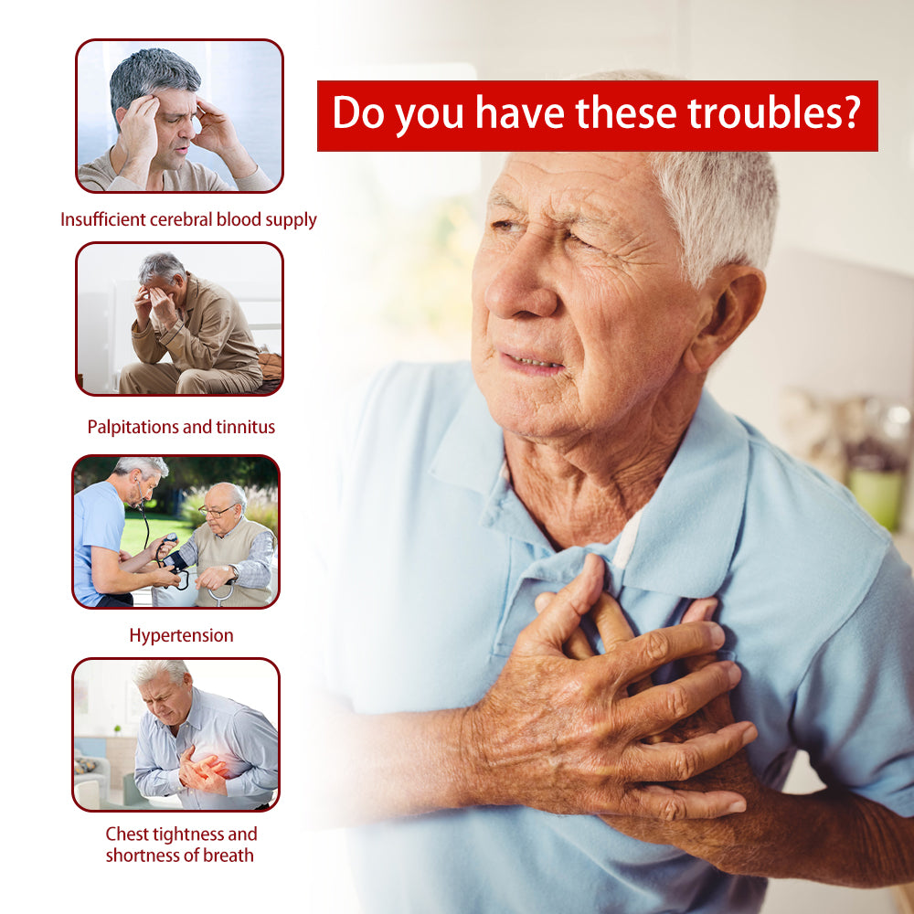 Herbal patch to relieve discomfort of high blood pressure