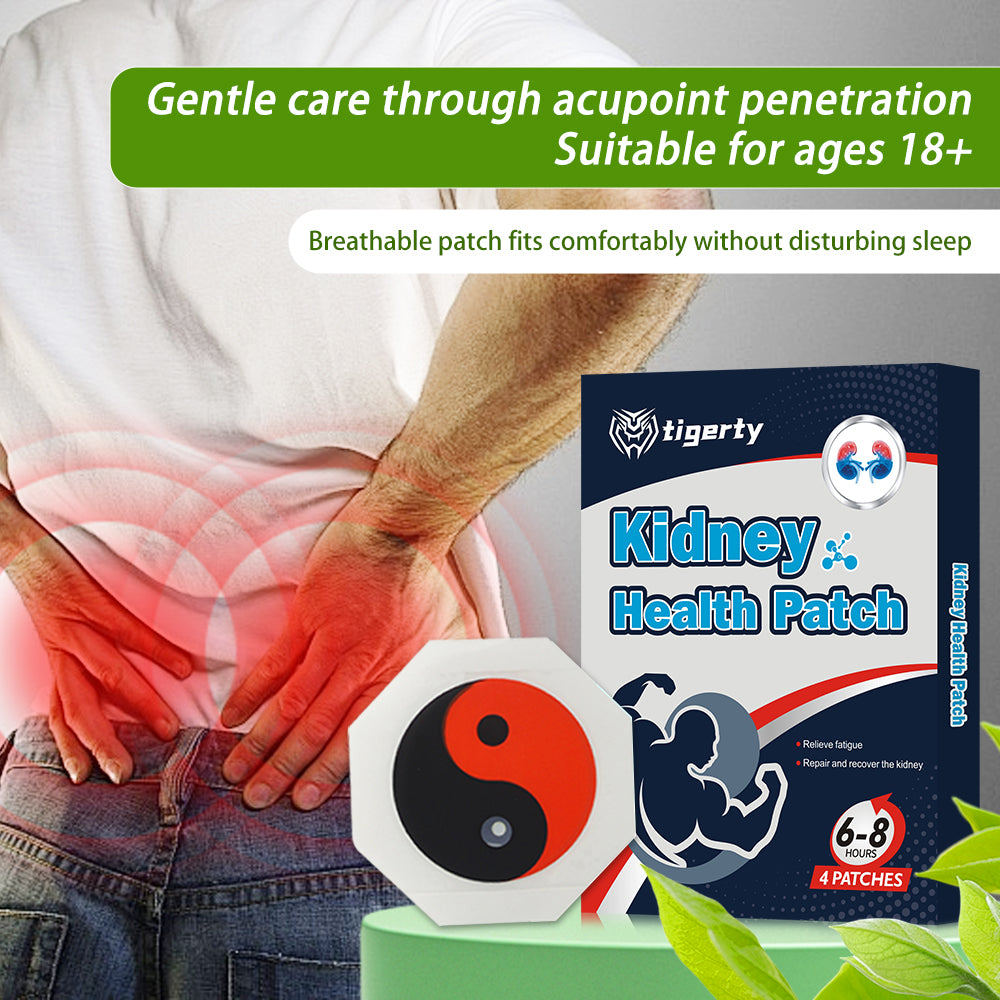 10 tigerty kidney care patches - 1 box