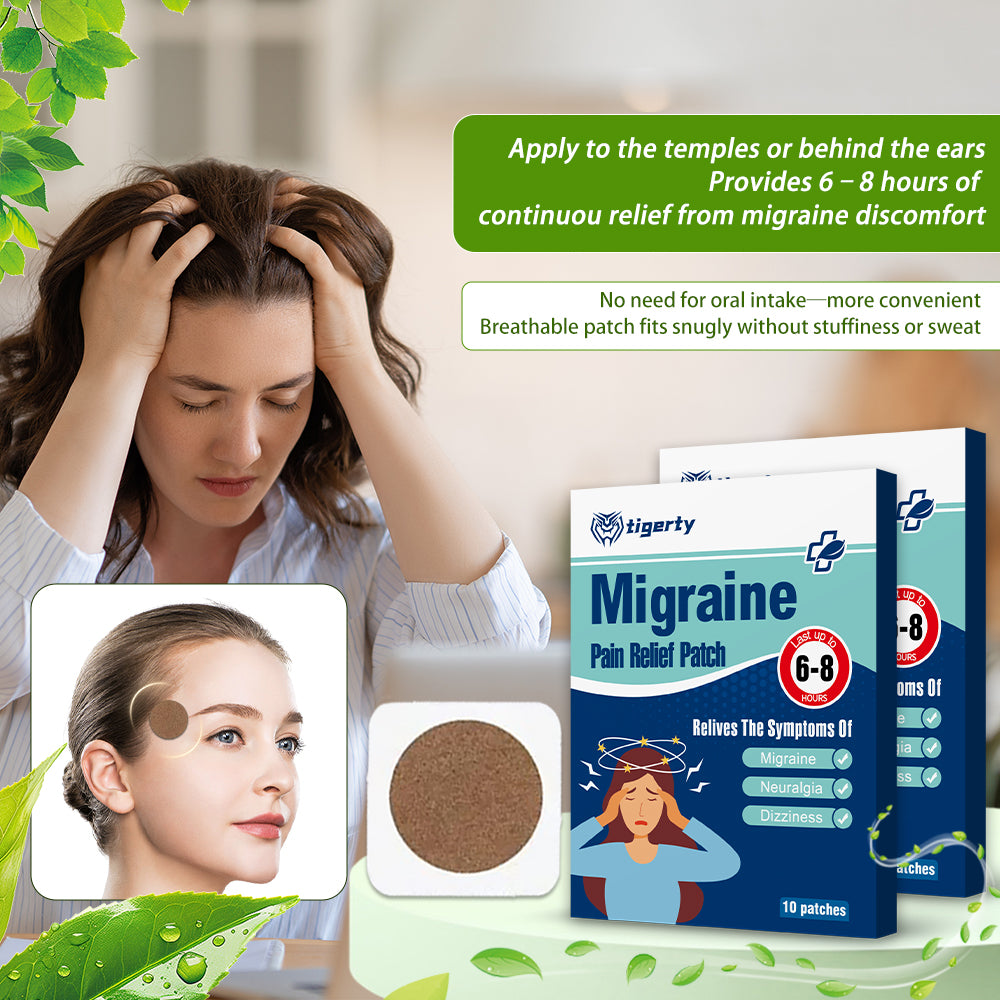 10 tigerty head care patches - 1 box