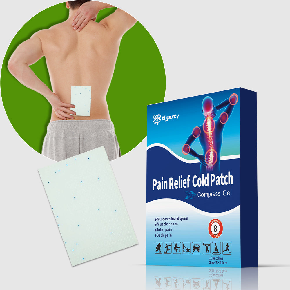 Cold Compress Gel Patch - 10 Pieces