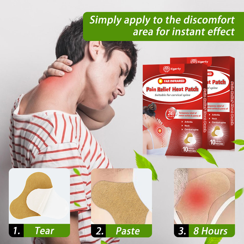 Neck Care Hot Compress Patch - 10 Patch