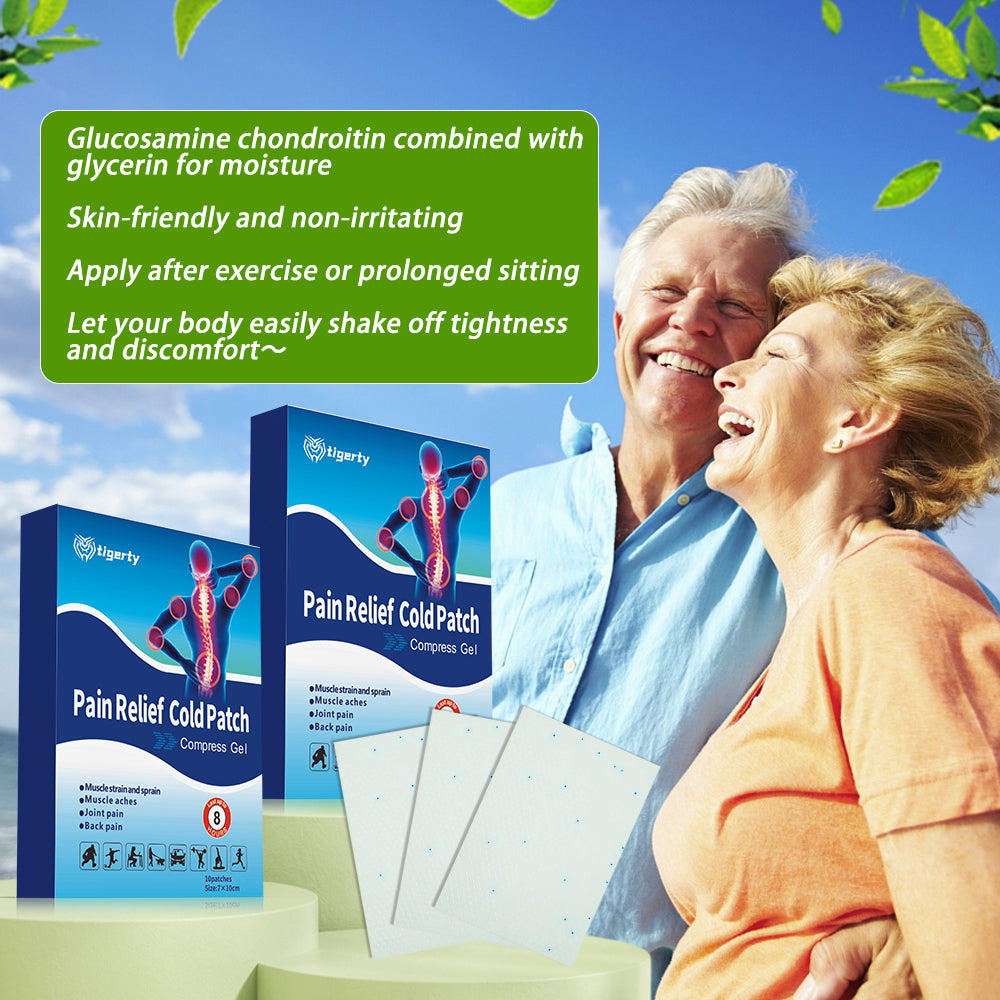 Cold Compress Gel Patch - 10 Pieces