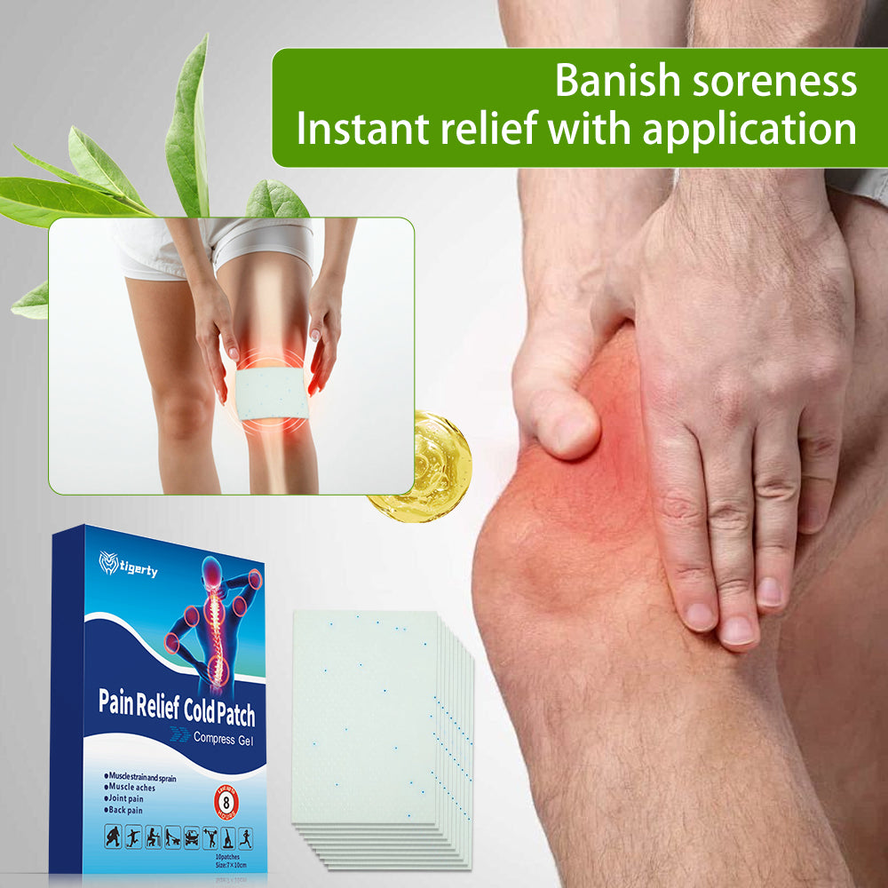 Cold Compress Gel Patch - 10 Pieces