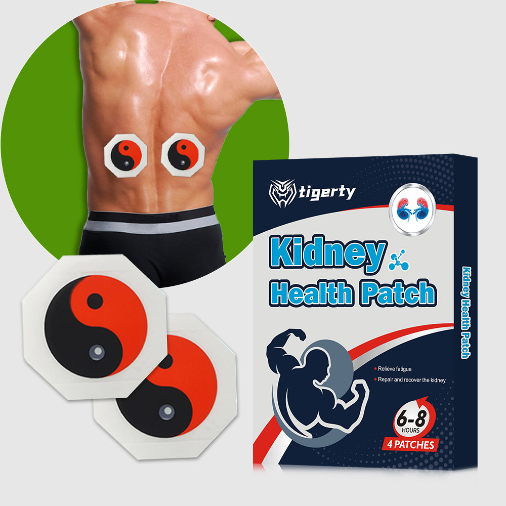 10 tigerty kidney care patches - 1 box