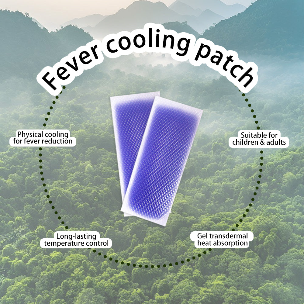10 Tigerty Body Temperature Cooling Care Patches - 1 Box
