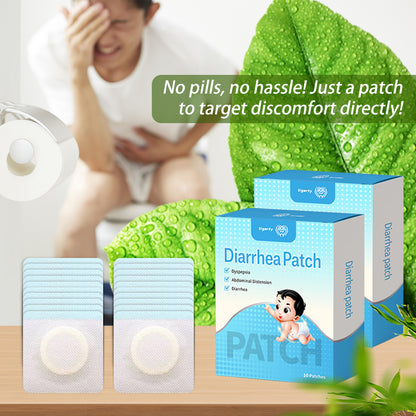 10 tigerty tummy care patches - 1 box