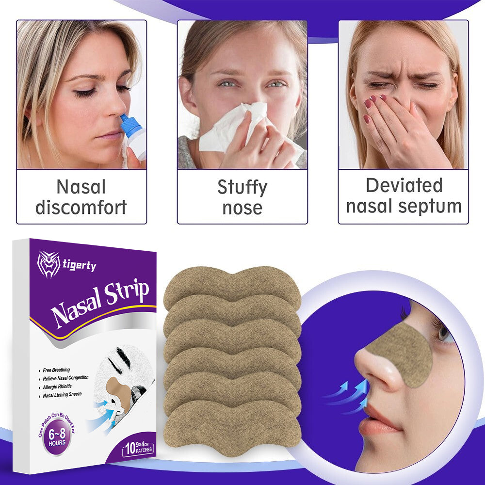 10 tigerty nose patches - 1 box