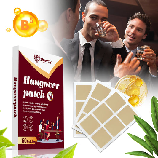 Tigerty Hangover Sober Patches 60 Pieces - 1 Box