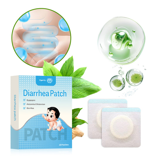 10 tigerty tummy care patches - 1 box