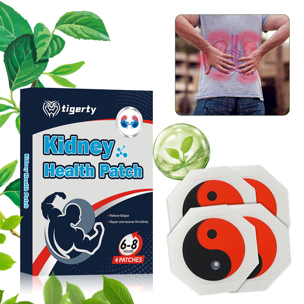 10 tigerty kidney care patches - 1 box