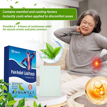 Cold Compress Gel Patch - 10 Pieces