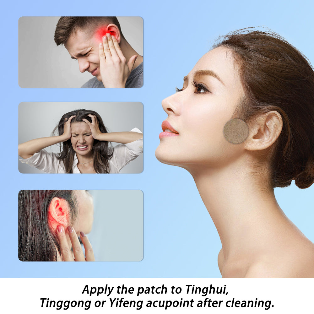 10 tigerty botanical tinnitus patches - 1 box