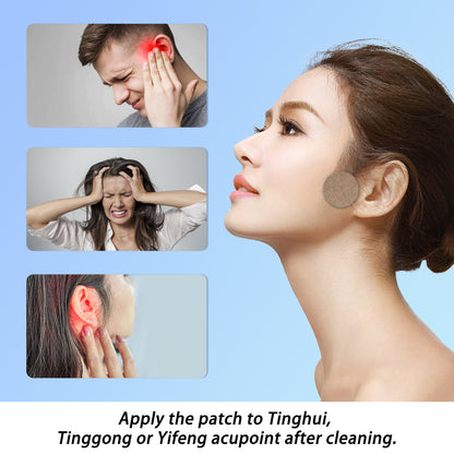 10 tigerty botanical tinnitus patches - 1 box
