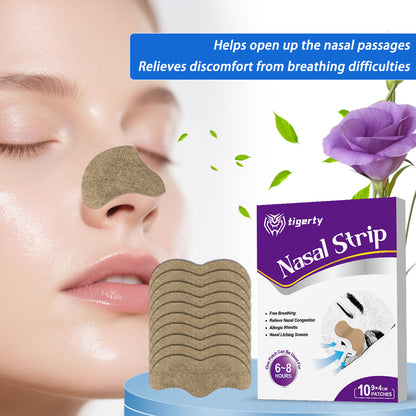 10 tigerty nose patches - 1 box
