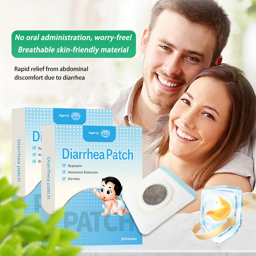 10 tigerty tummy care patches - 1 box