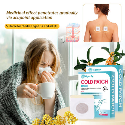 10 tigerty cold care patches - 1 box