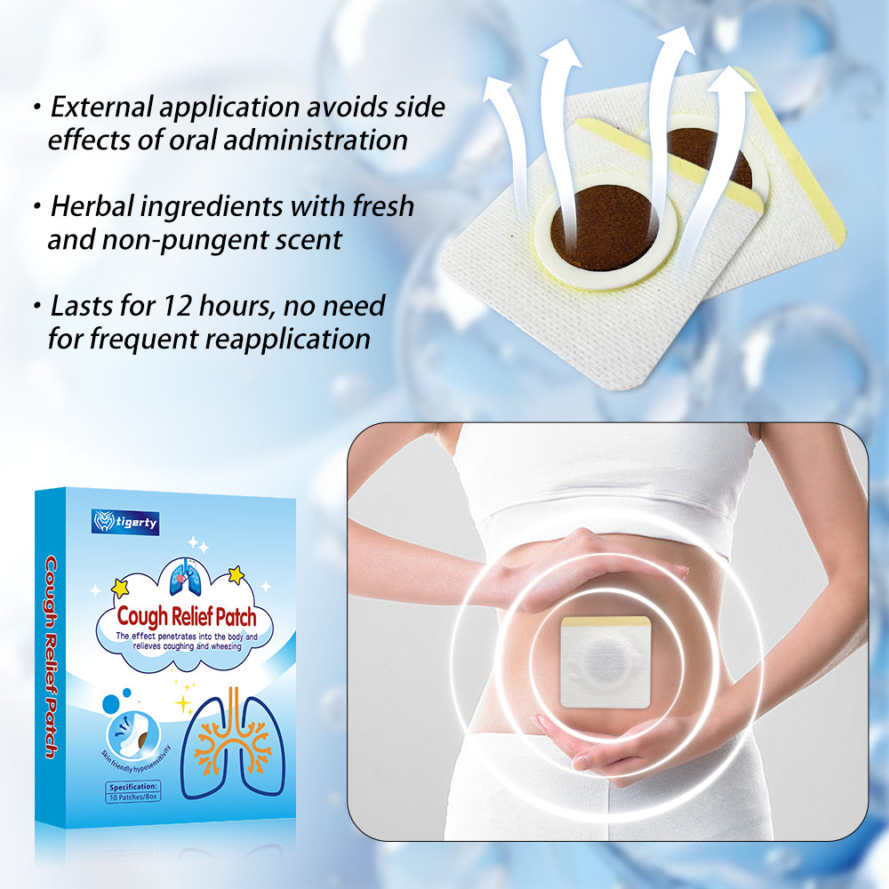 Cough and Asthma Stop Care Patch - 10 Patch