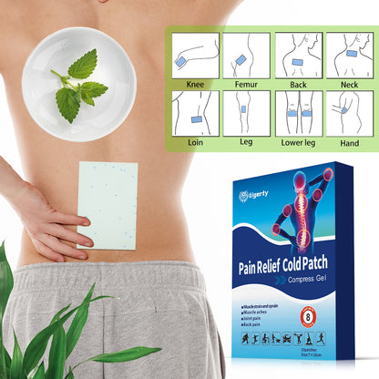 Cold Compress Gel Patch - 10 Pieces