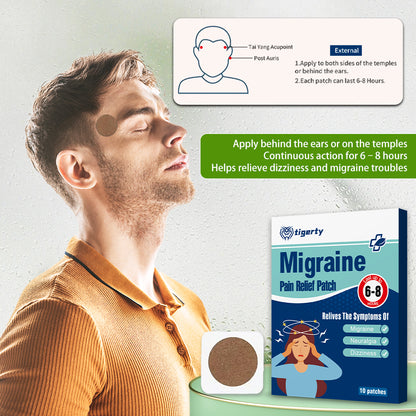 10 tigerty head care patches - 1 box