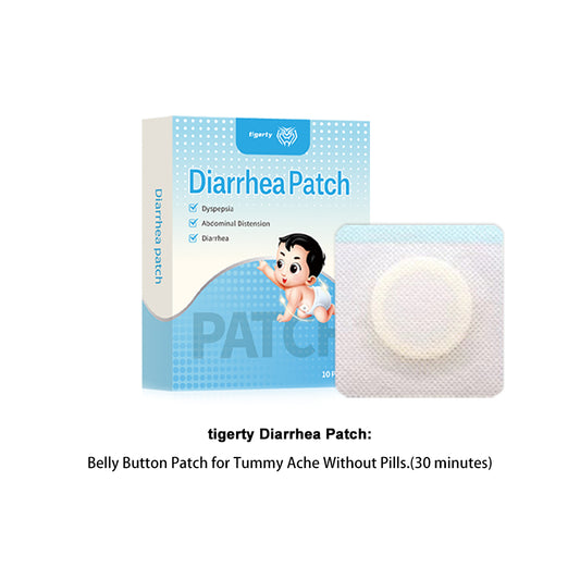 10 tigerty tummy care patches - 1 box
