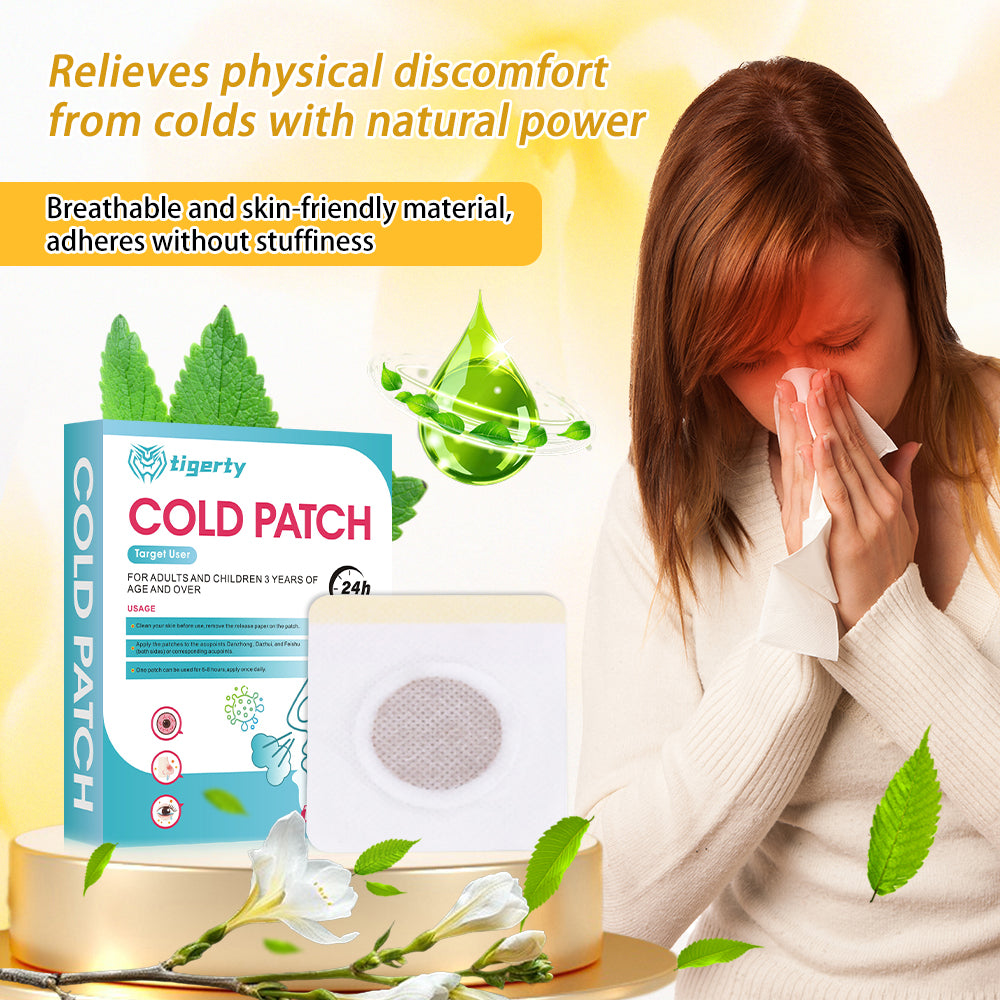 10 tigerty cold care patches - 1 box