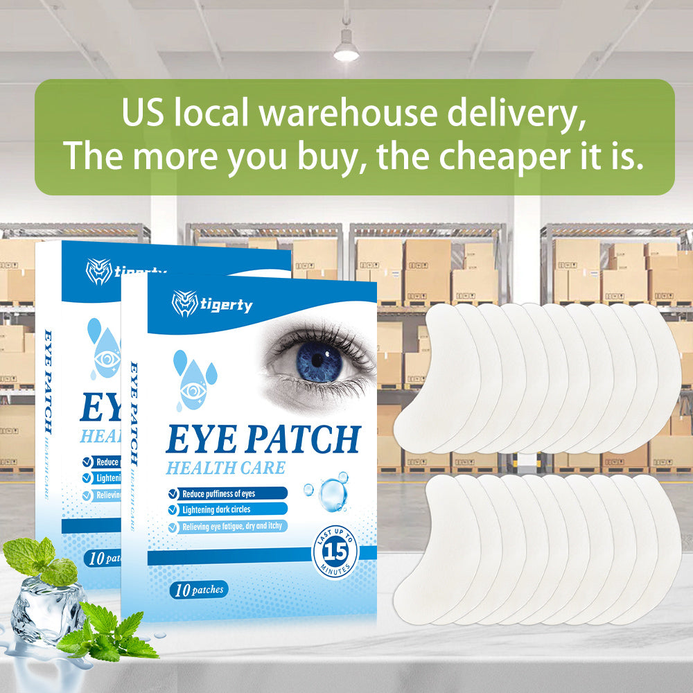 10 tigerty eye care patches - 1 box