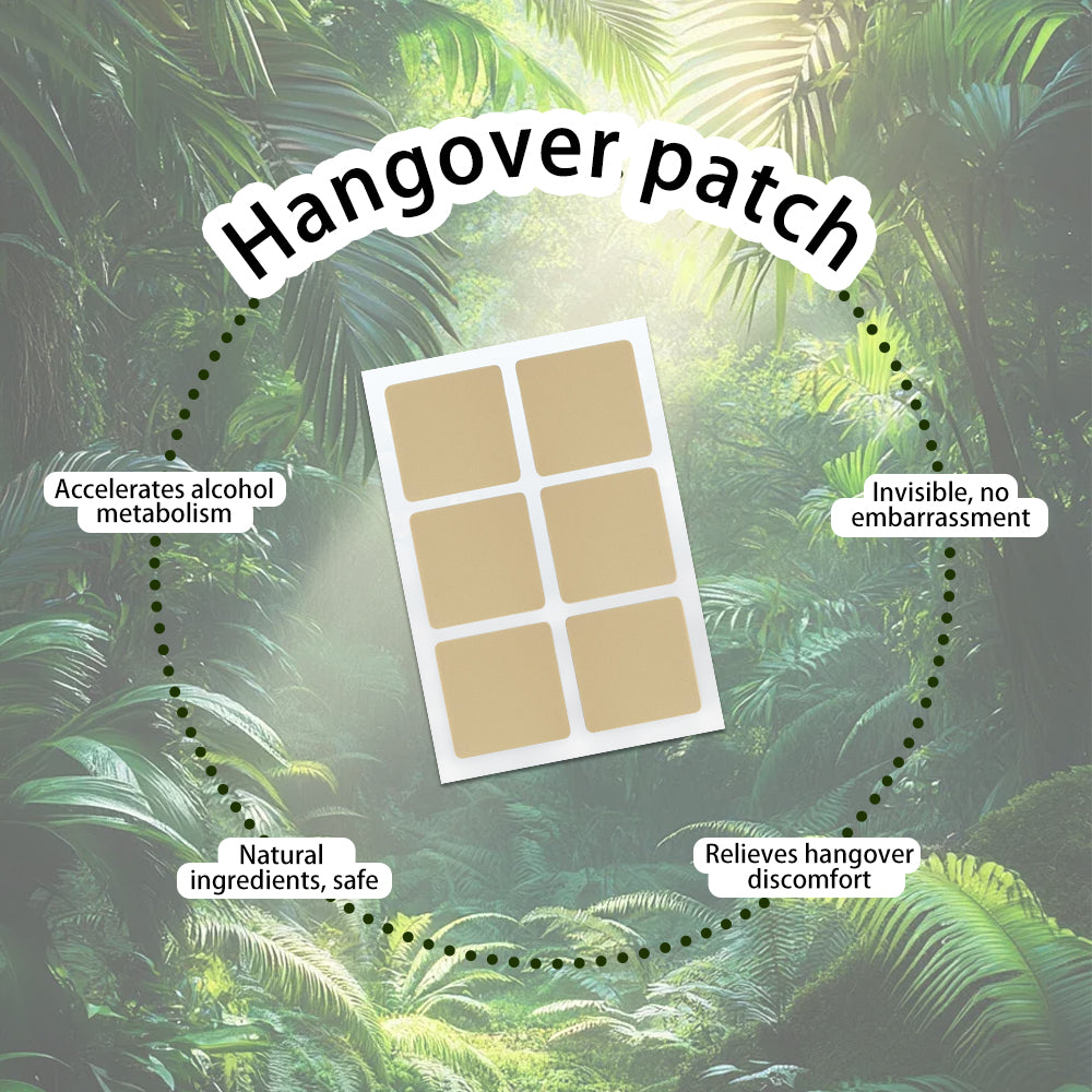 Tigerty Hangover Sober Patches 60 Pieces - 1 Box