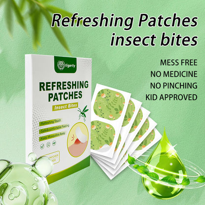 10 Tigerty Itch Relief Patches - 1 Box
