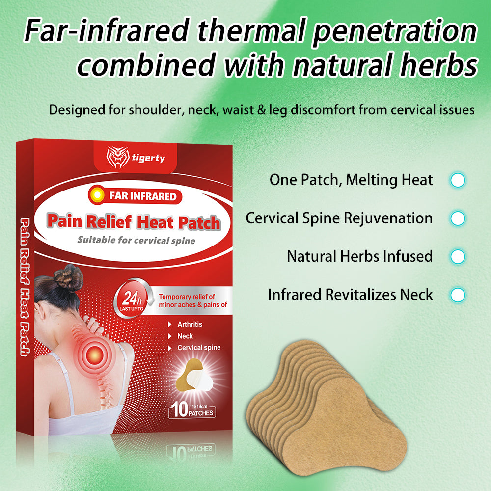 Neck Care Hot Compress Patch - 10 Patch