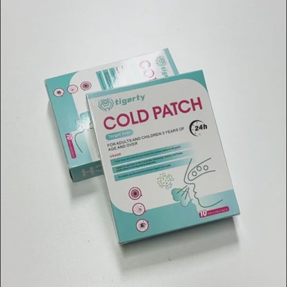 10 tigerty cold care patches - 1 box